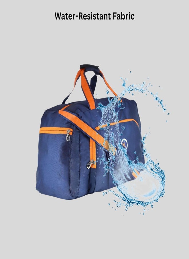 ليجو حقيبة سفر ليغو كيا | حقيبة سفر دافل 60 لتر | حقائب رجالية | حقيبة سفر (أزرق داكن) - Image 4